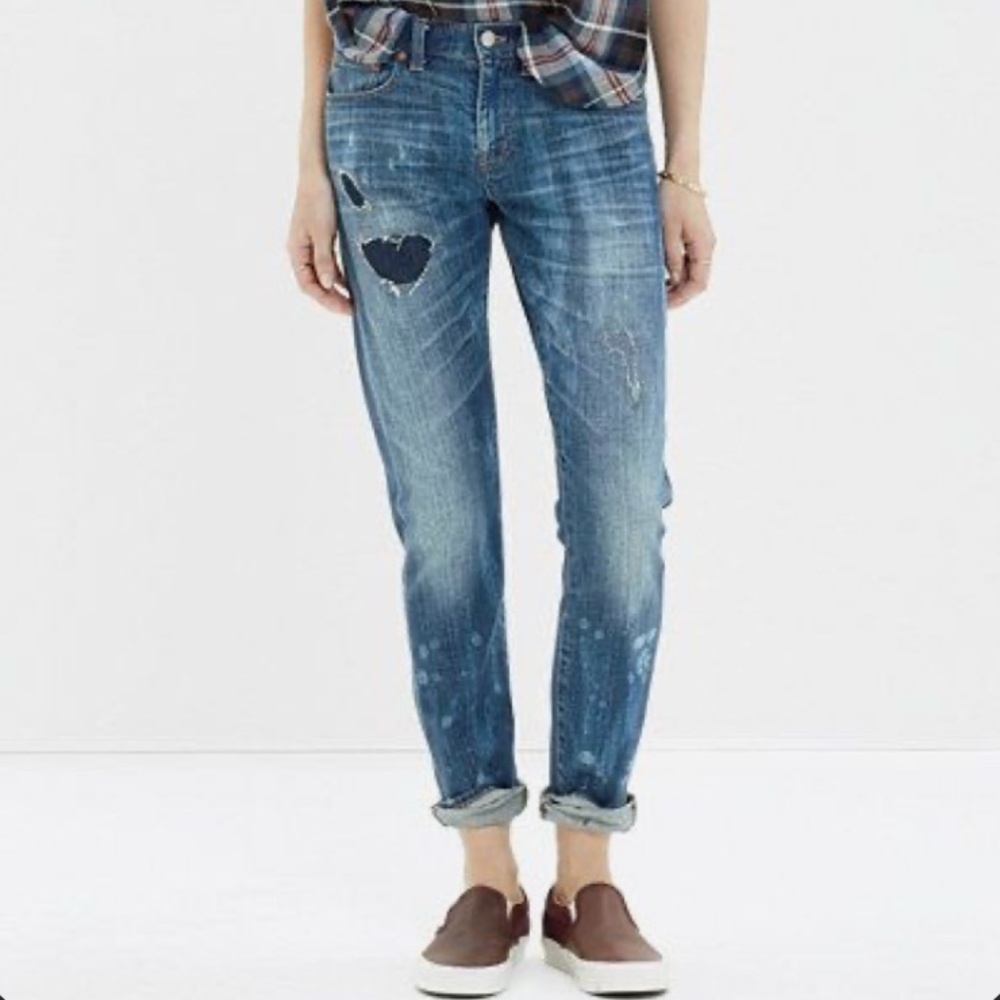 Madewell Slim Boyjean Size 26